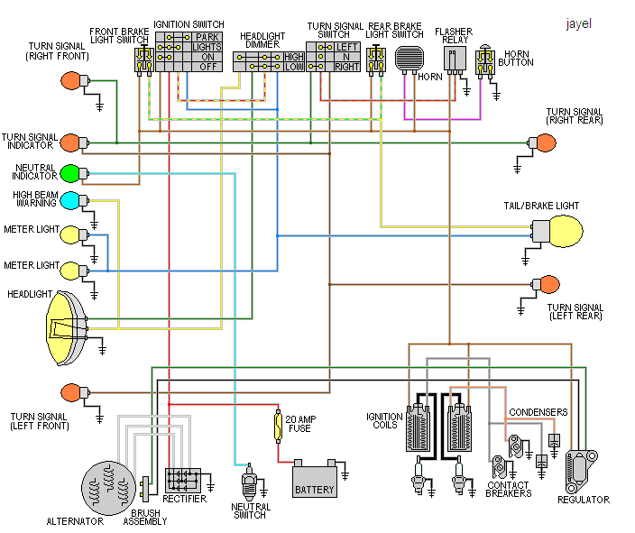 Yamaha Xs650 Wiring Diagram - Wiring Diagram