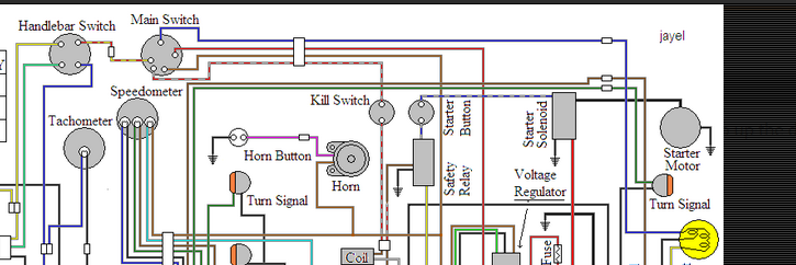 72XS2/73TX Wiring Diagram | Yamaha XS650 Forum