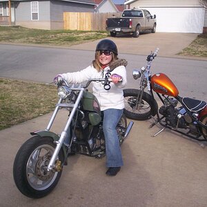 halfknock mounted up and ready to ride...she's my hero...lol
