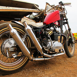Chop cult feature 
dirty in Mexico June 2010
Biltwell 500