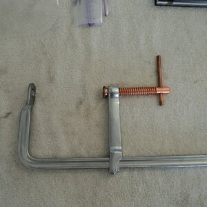 Valve Spring Compressor Tool made from Harbor Freight Welding Clamp