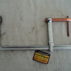 $15 dollar welding clamp from Harbor Freight