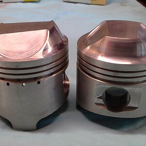 Forged true pistons 256
