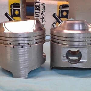 256 forged true pistons
