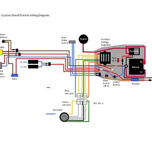 Custom Street Tracker Wiring Diagram