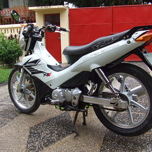 2004 Honda XRM110. Philippines version of the Postie bike