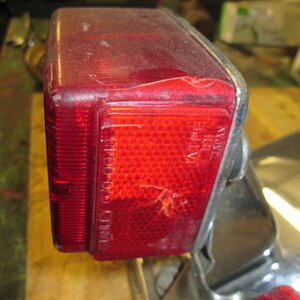 1980 xs650 fender and taillight. Right size of lens has a crack. $15 plus shipping for set.