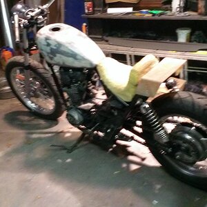 it's starting to look like a bike