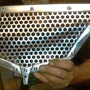 handmade stainless steel side covers