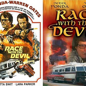 Race With The Devil movie, 1975

Beginning two minute clip:  http://youtu.be/q62Jtz0j-Y8