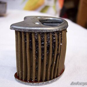 oil filter as I found it.