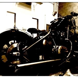 A little Photoshop action - starting to look like a bike