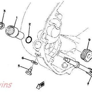 IMG 10- The popular parts I.D. Chart, supplied by 5Twins.
#3-Oil Seal-93104-07036-00
#4 Adapter-256-17848-00-00 https://www.mikesxs.net/parts/yamaha
