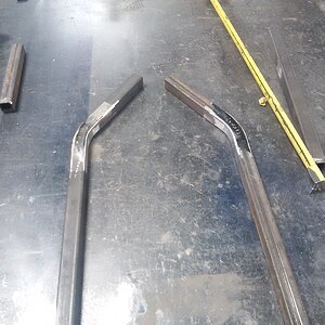 welded up side rails