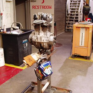 WK2's engine stand