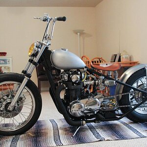 XS650 Bobber Project - Almost finished...