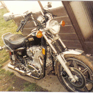 My XS650 in 1985