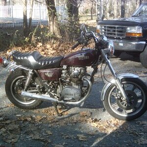 78 XS650 as I bought it in NJ. $300. Money well spent.