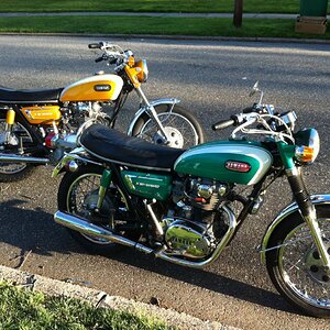 1970 & 1971 Yamaha 650s