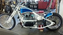 1980 XS650 with custom everything, dropseat rigid frame and springer frontend, gas tank, rear fender, foward controls, seat, pipes, oilbag/electronics