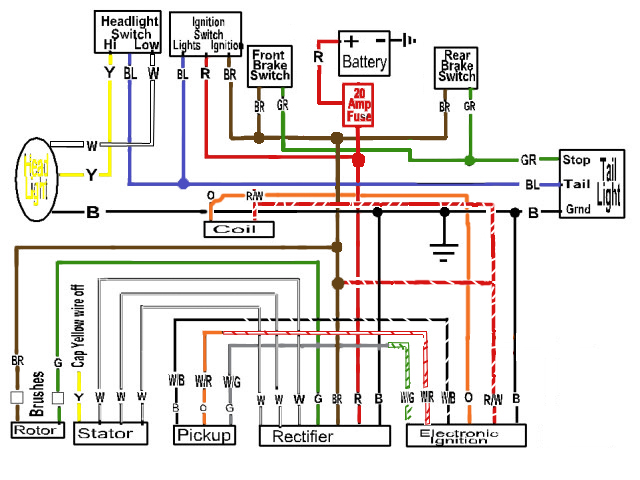 some wiring diagrams | Page 7 | Yamaha XS650 Forum