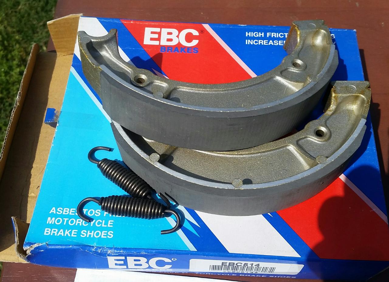 EBC Rear Drum Brake Shoes (2). New.
Part No. EBC514