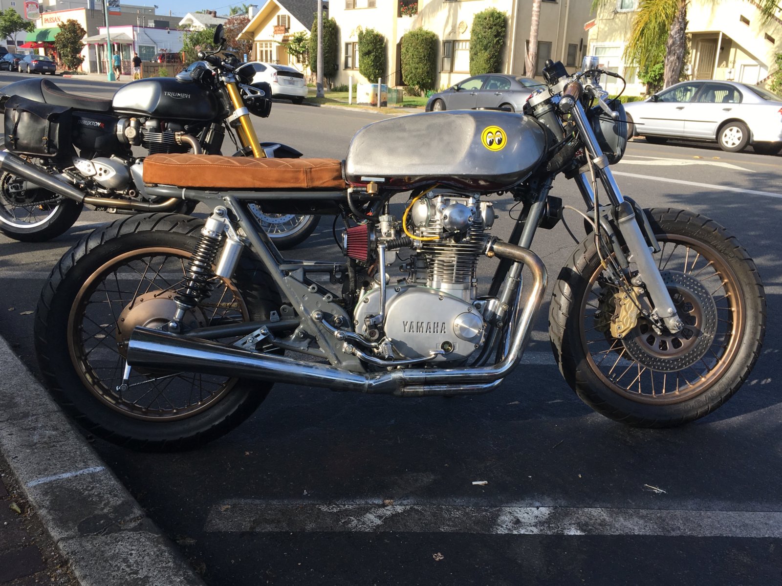 XS650 'Virgin' after final rebuild before new paint