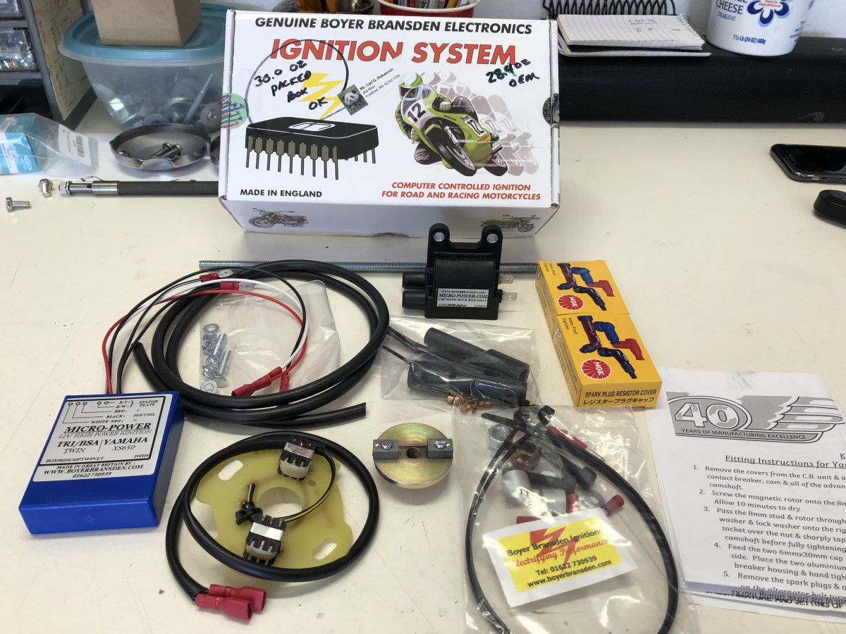 Boyer Micro Power Ignition Kit Yamaha XS650