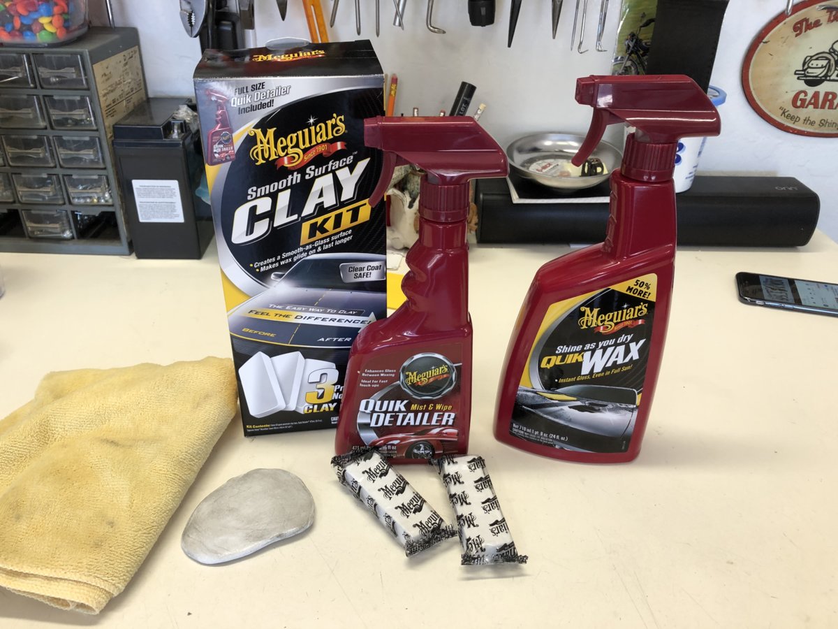 Product review: Meguiar's clay bar kit/ Quick wax