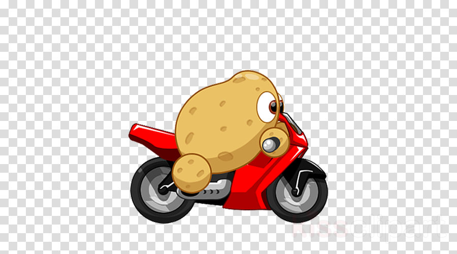 kissclipart-motorcycle-cartoon-motor-vehicle-potato-world-5d1b50812ab2678b.png