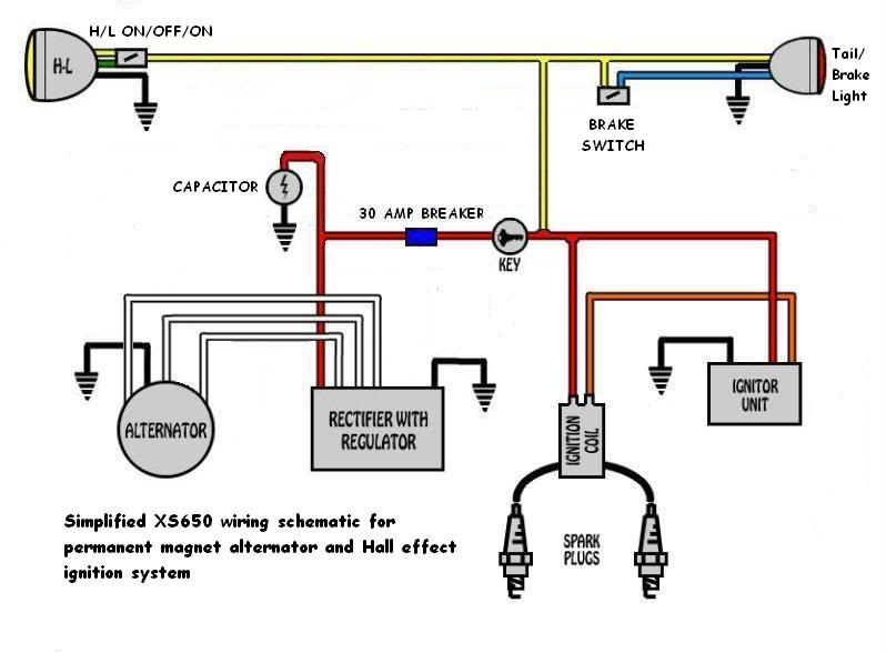 Build your own M Unit | Page 4 | Yamaha XS650 Forum simple wiring diagram for harley s 