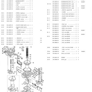 1970-1971 XS1/XS1B BS38 carburetor parts and specs