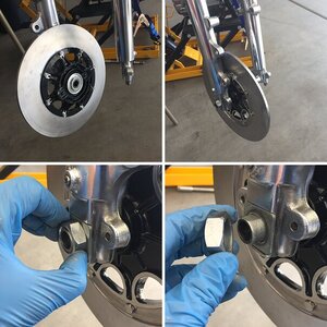 XS2 disc brake detail photos