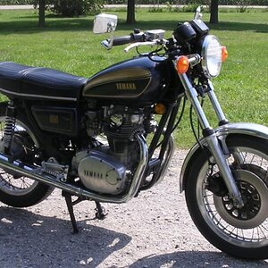 1977 XS650D Right Side