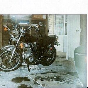 Crashed Bike 1981 SH
