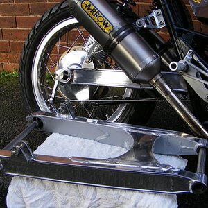 The re-engineered swing arm kit 3 left