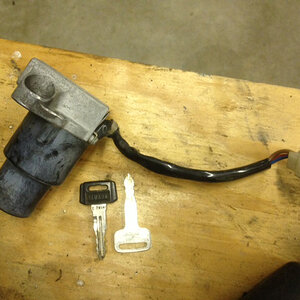 1983 Heritage Special ignition switch. Comes with ONLY 1 KEY. $10