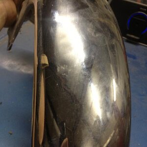 1983 heritage front fender... There's a few tiny digs here, barely visible in person, and they don't really show up in the picture either. $15 plus sh