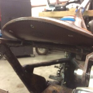My small seat pan on a Visual Impact Brat kit. Bolts right up.