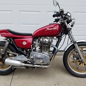 1982 XS650 tracker bored to 750cc