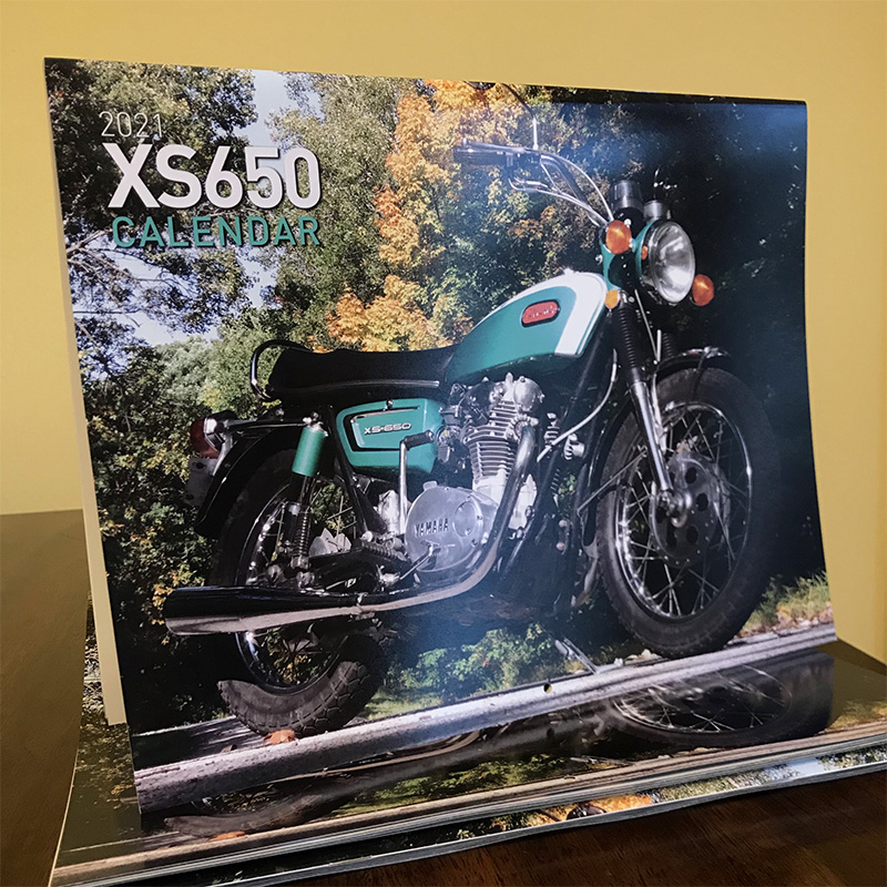 2021 Yamaha XS650 Calendar