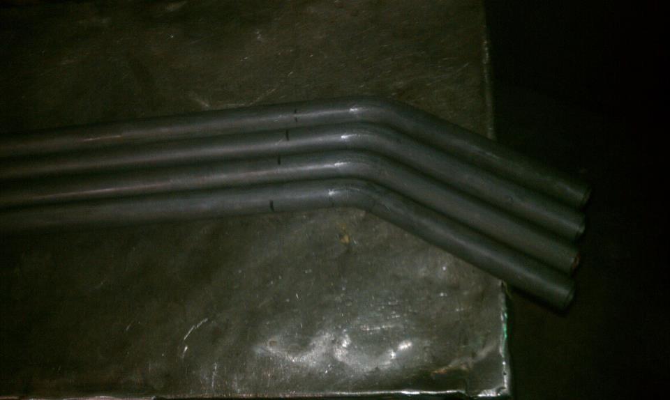 1 1/8" .12 wall seamless tube bent to 35deg from work 72bux for 16' SWEET! I did the bends ;)